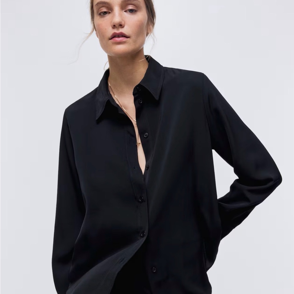 Elegant Black Women's Top